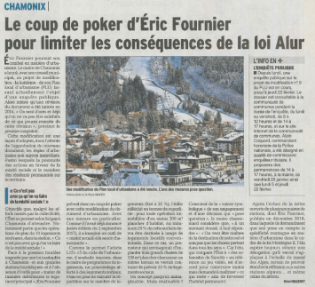 Article Dauphiné Libéré