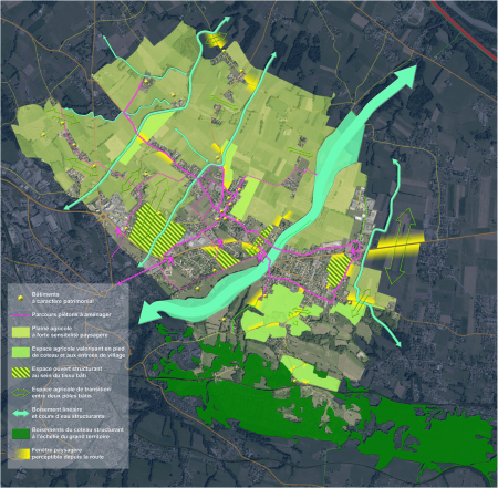 Carte des enjeux paysagers